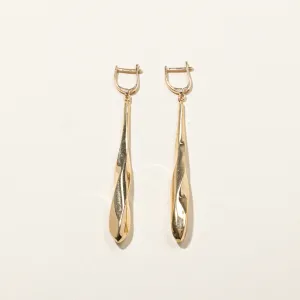 Textured Dangle Earrings