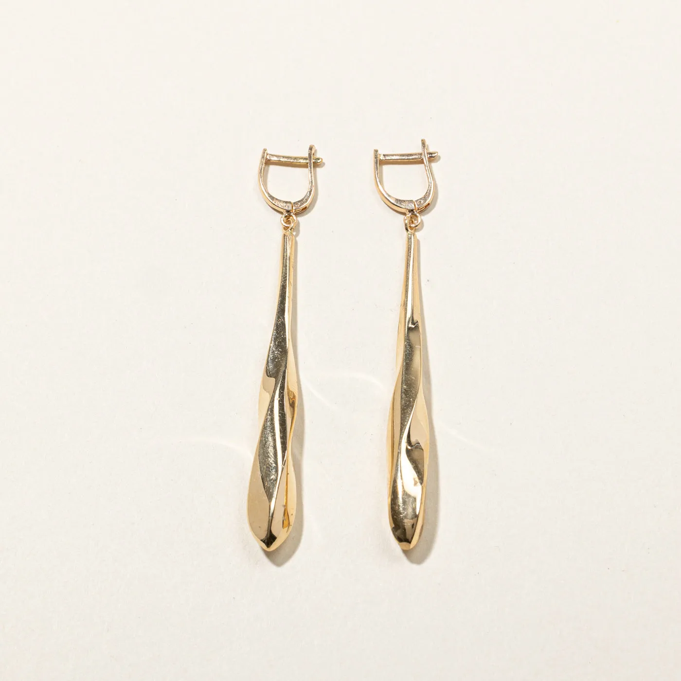Textured Dangle Earrings