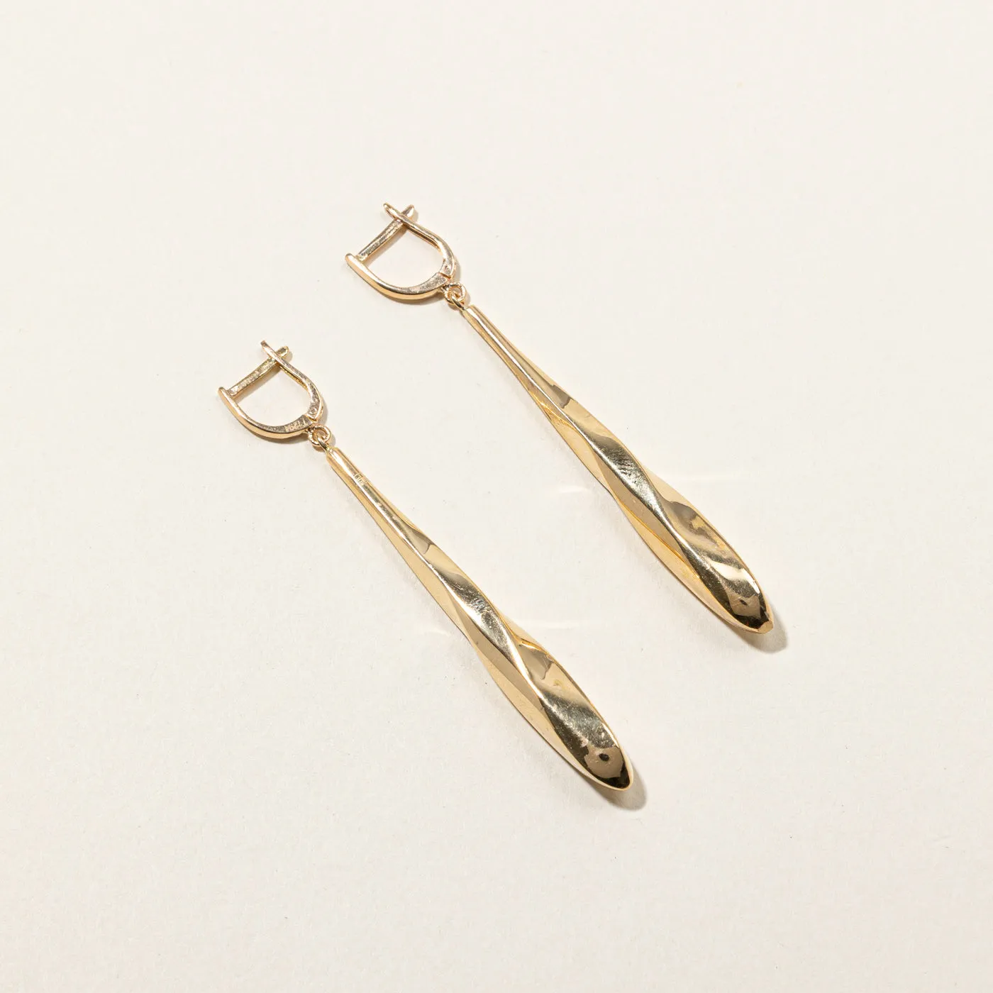 Textured Dangle Earrings