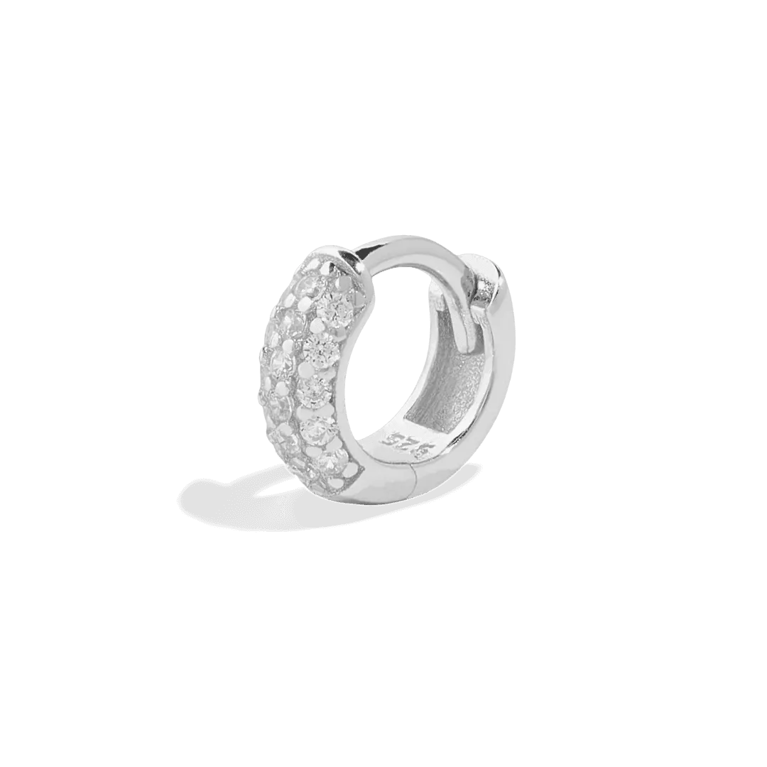 THE AURORA HOOP S - solid gold