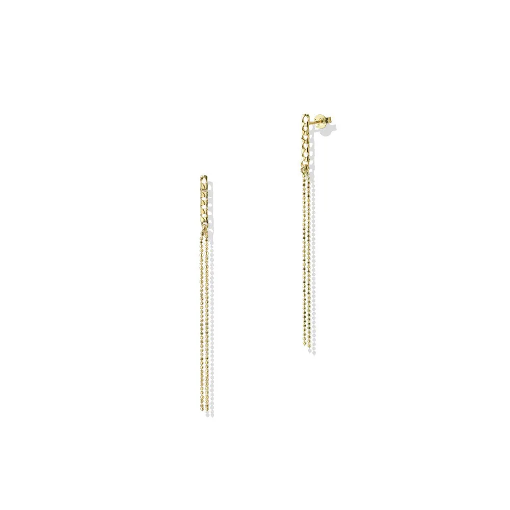 THE MINI CHAIN DROP EARRING