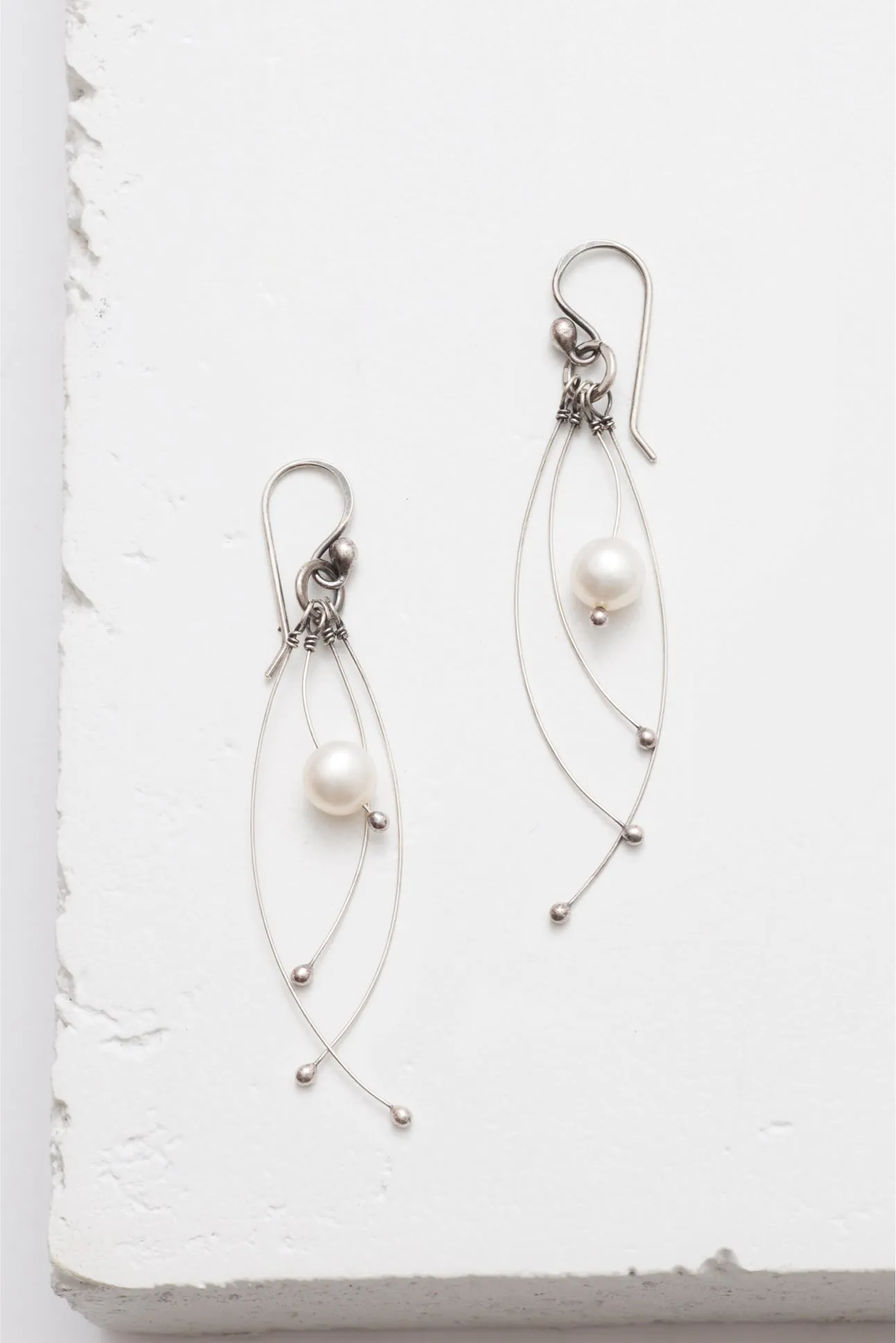 Tickle Earrings with Gemstones