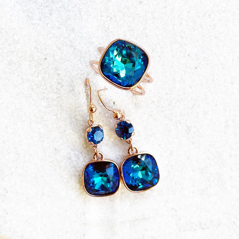 Tooniverse Swarovski dangle earrings