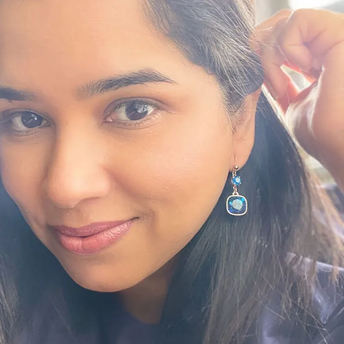 Tooniverse Swarovski dangle earrings