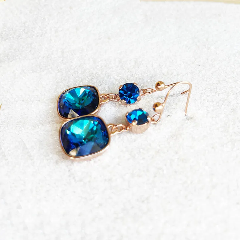 Tooniverse Swarovski dangle earrings