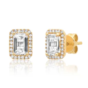 Topaz Studs