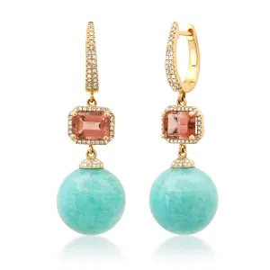 Tourmaline Drop Earrings