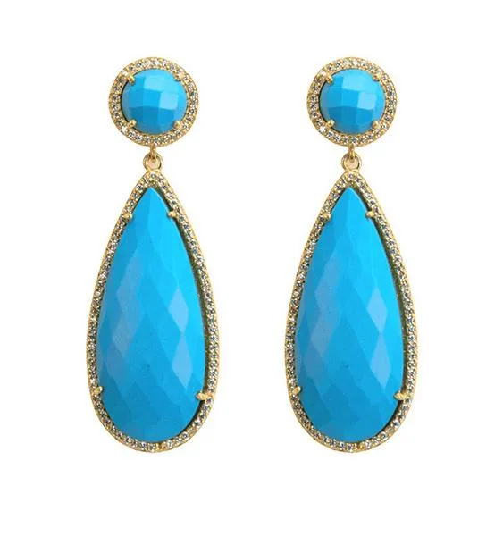 Turquoise Drop Earrings