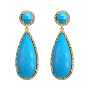 Turquoise Drop Earrings