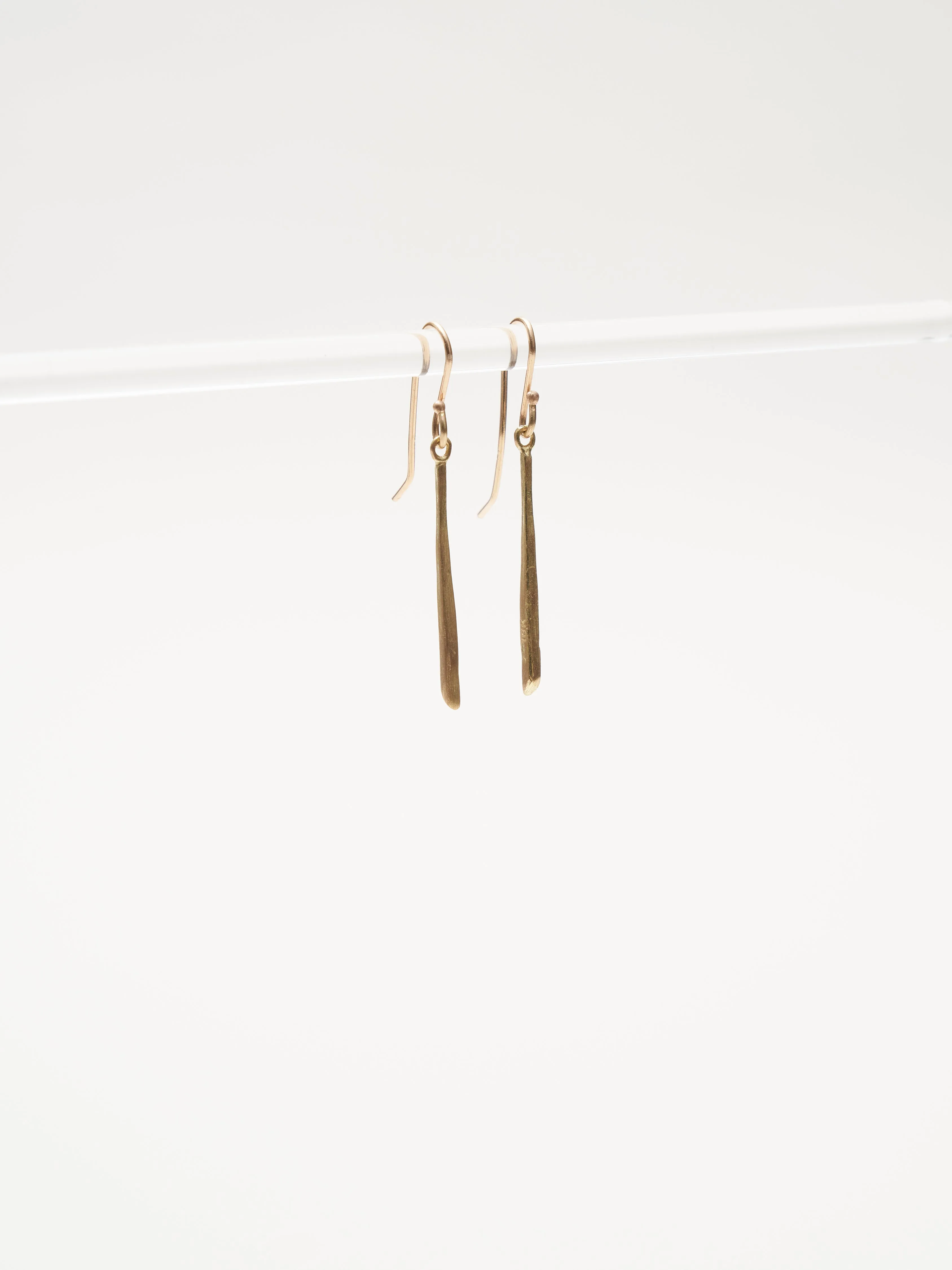 twig earrings - gold