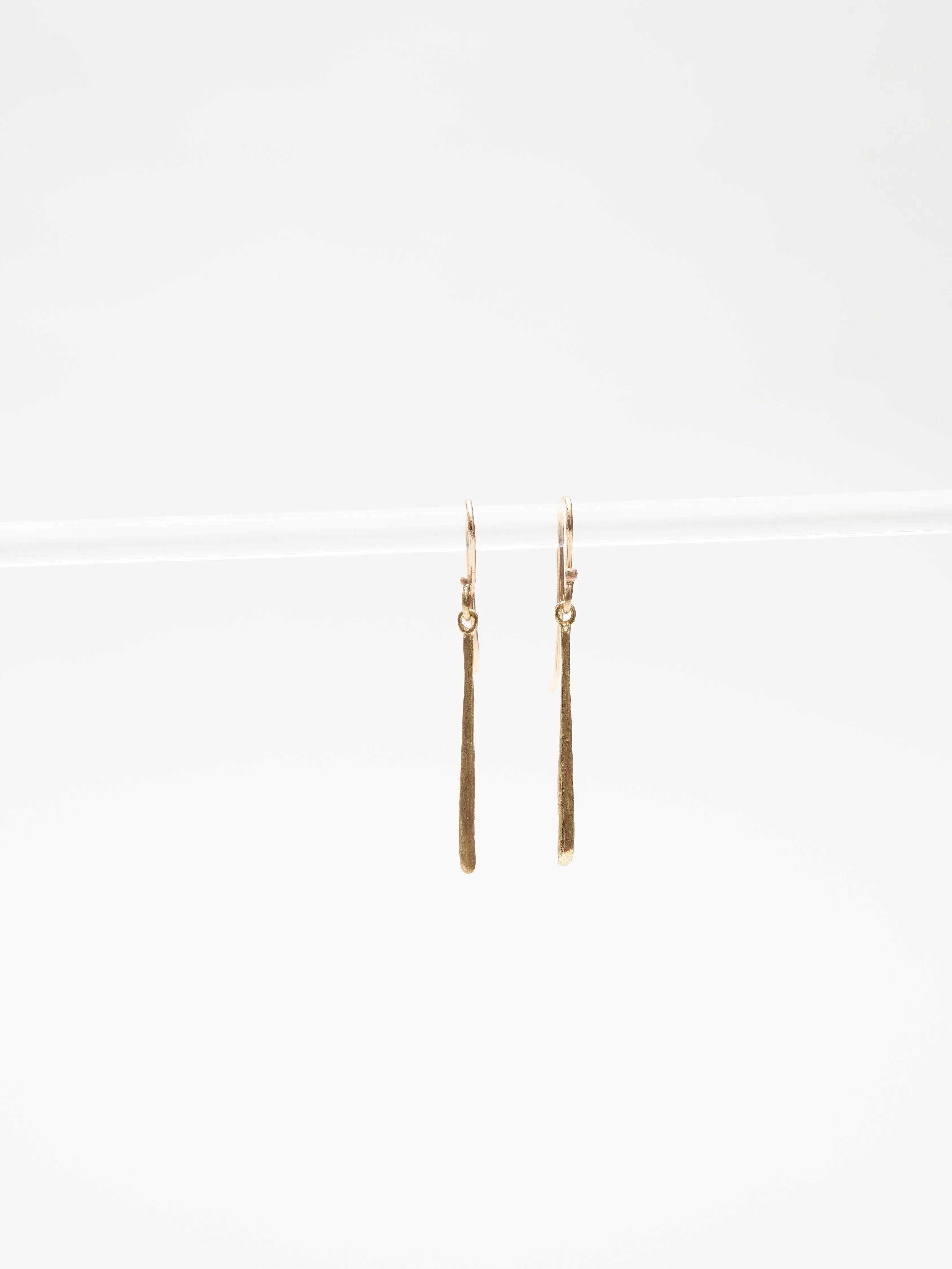 twig earrings - gold