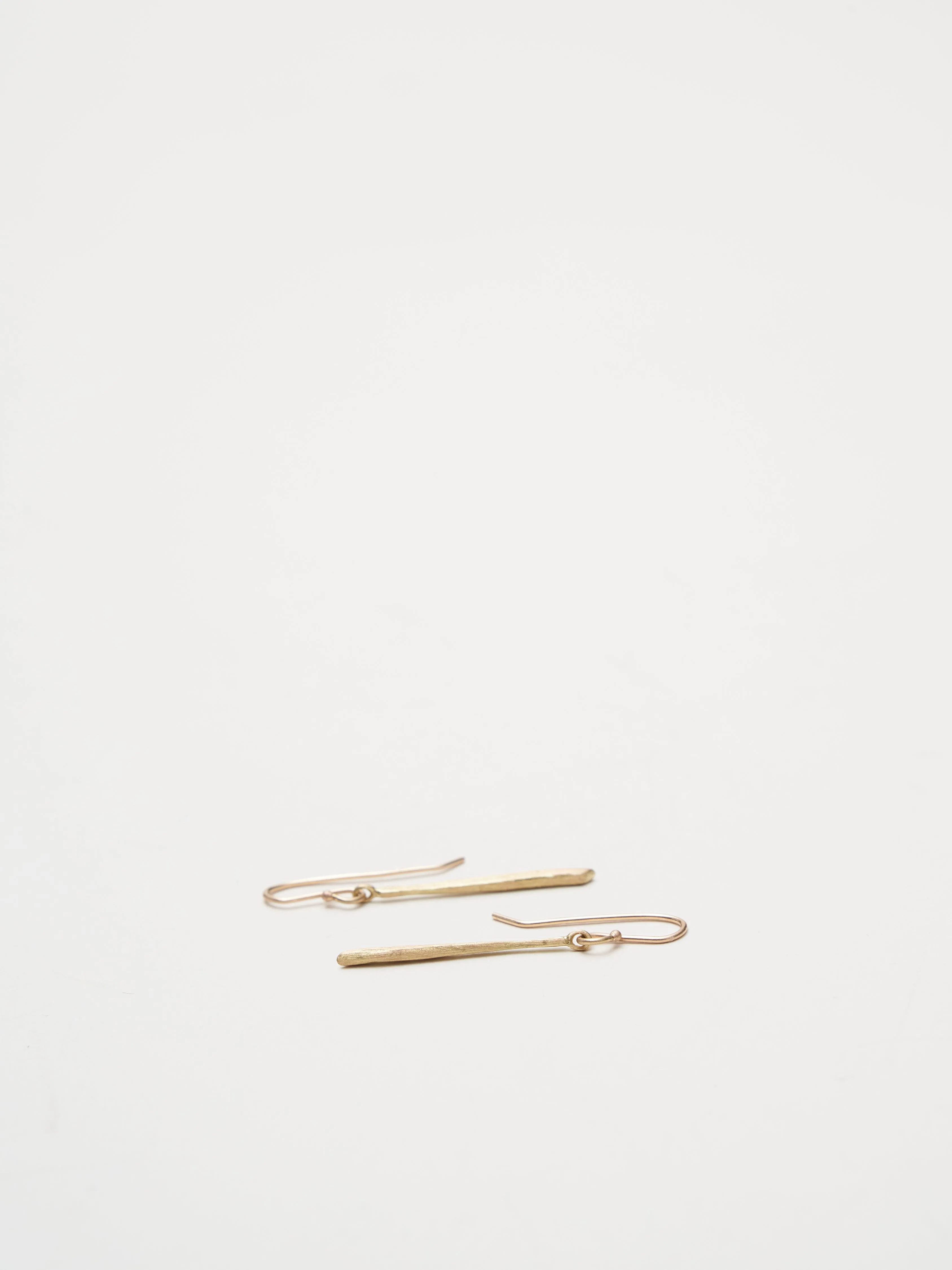 twig earrings - gold