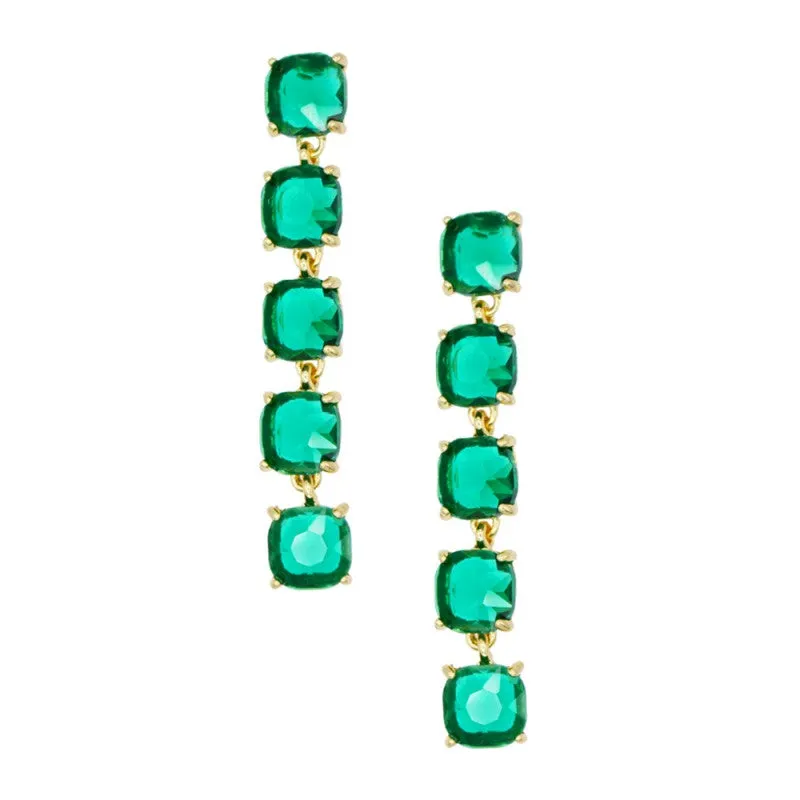 Water Drop Long Earrings