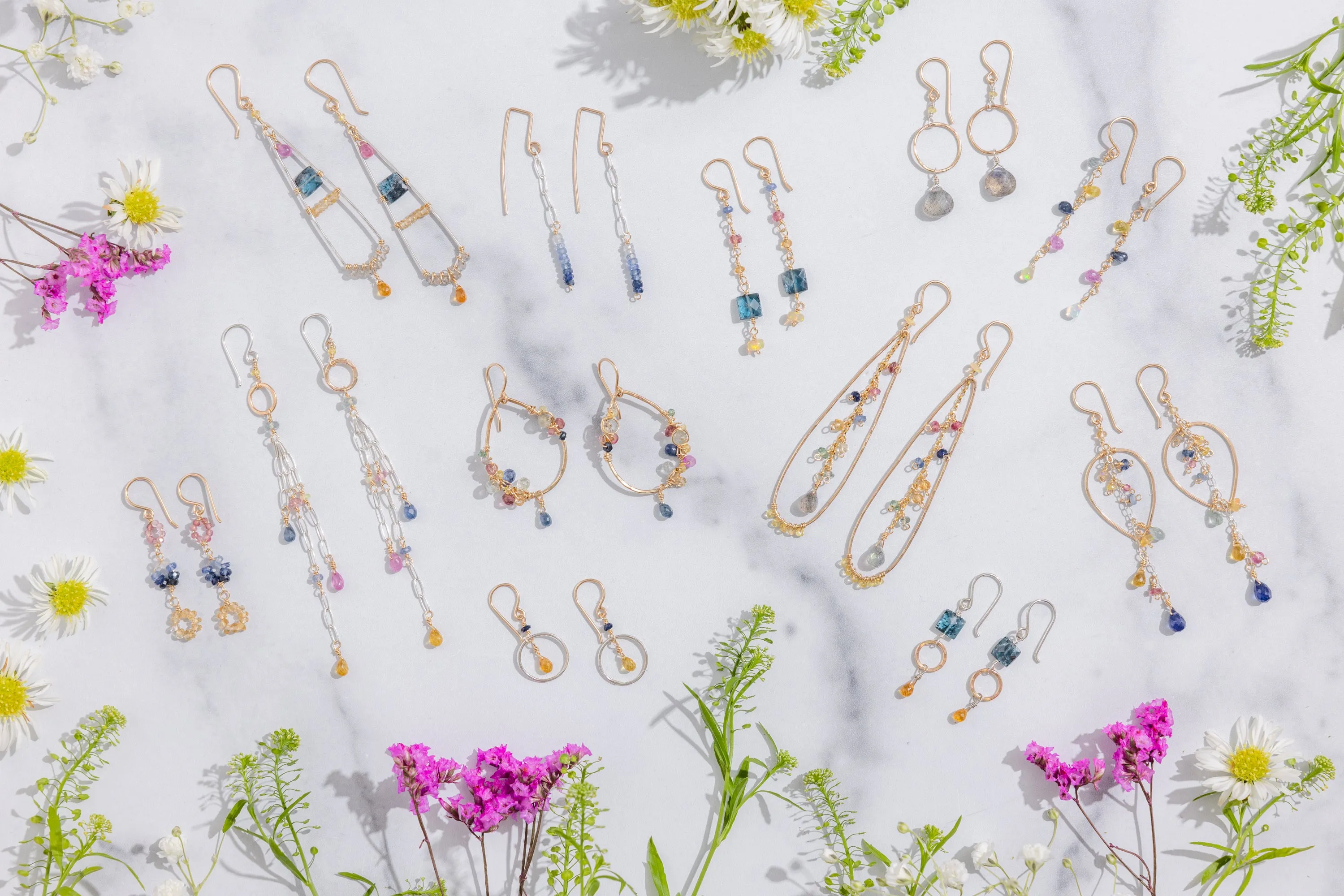 Wildflower Cluster Earring