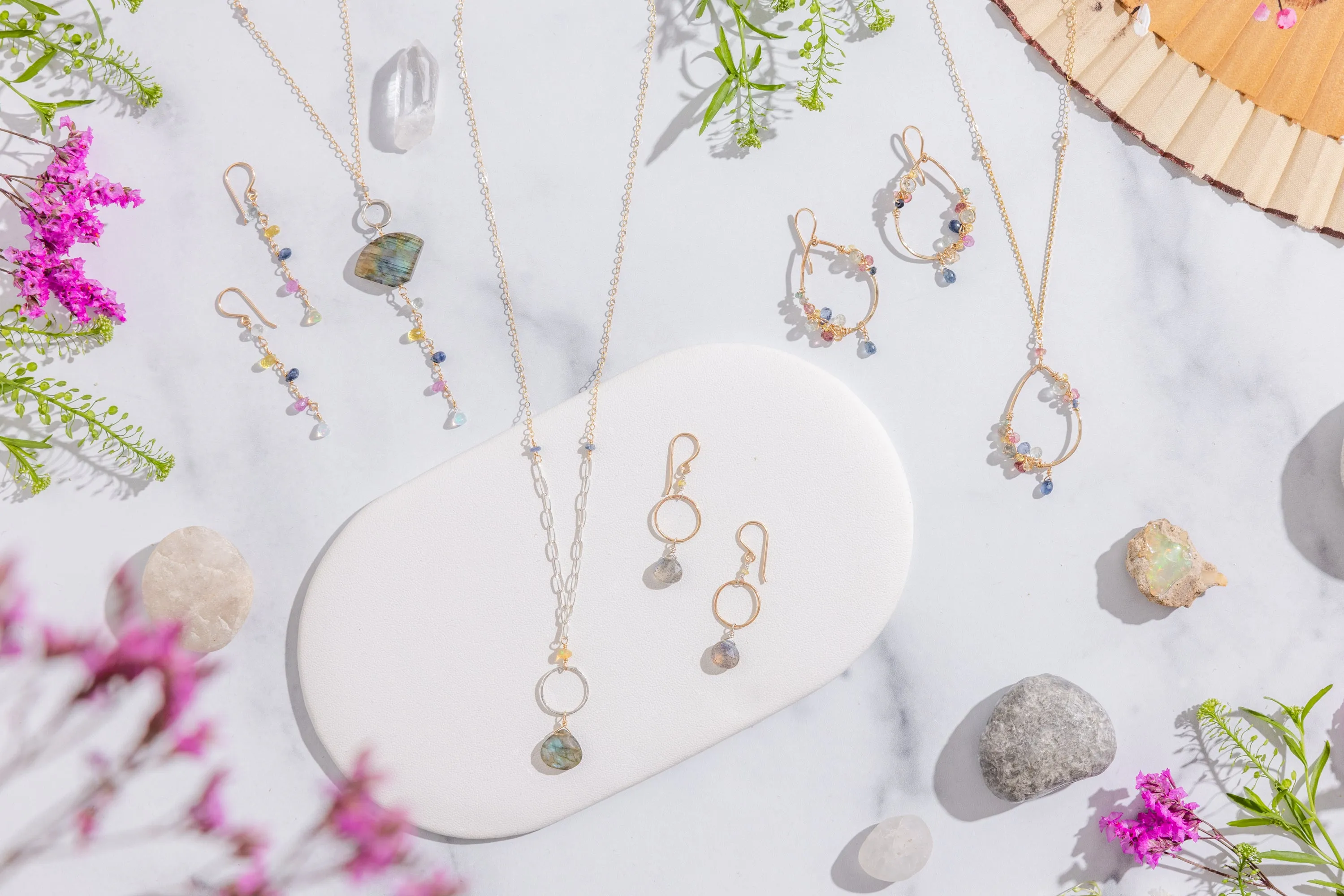 Wildflower Cluster Earring
