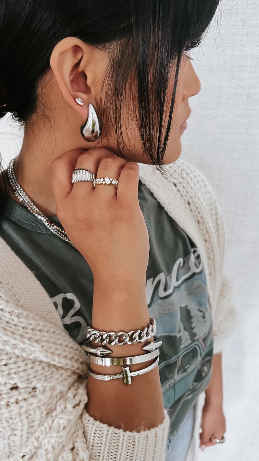 Willie Water Drop Earrings || Choose Color