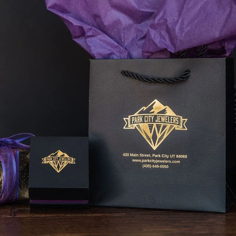 Yellow Gold Textured Amethyst Drop Earrings